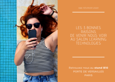 Rendez-vous au salon Learning Technologies 2020 à Paris